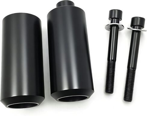 No Cut Frame Slider Crash Compatible with 2004 2005 2006 Yzf R1 Yzfr1 Yzf-R1 Black in Saudi Arabia