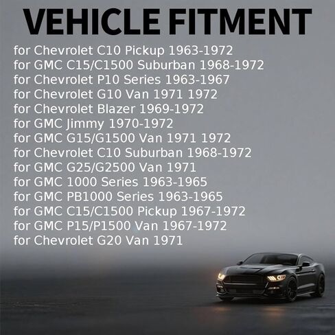 طقم عمود ذراع التحكم في التعليق الأمامي العلوي 2 قطعة لسيارة شيفروليه بليزر G10 G20 Van C10 بيك اب الضواحي 1963 1964 1965 1966 1967 1968 1969 1970 1971 1972 in Kuwait