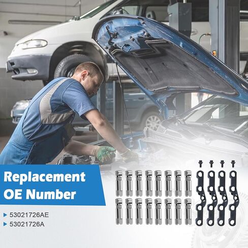 مجموعة رافع MDS بديلة لكرايسلر/دودج/جيب/رام 5.7 لتر OHV HEMI خلفي وأمامي يناسب 300/تشالنجر/شاحن/دورانجو/جراند شيروكي (2005-2021) 5.7 لتر/6.4 لتر 53021726AD 53021726AE in Saudi Arabia