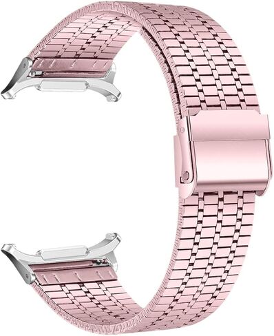Stainless Steel Strap for Samsung for Galaxy Watch 7 Ultra 47mm No Gaps Metal Bracelet suitable in Saudi Arabia