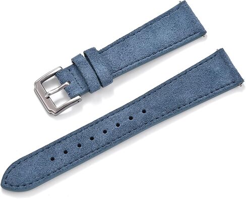 Unisex 18mm 19mm 20mm 22mm Super Soft Suede Leather Watch Band Quick Release Lightweight Watch Strap in Saudi Arabia
