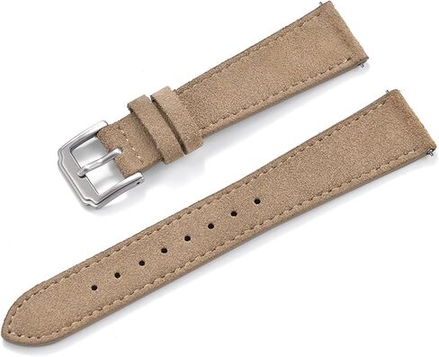 Unisex 18mm 19mm 20mm 22mm Super Soft Suede Leather Watch Band Quick Release Lightweight Watch Strap in Saudi Arabia