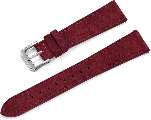 Unisex 18mm 19mm 20mm 22mm Super Soft Suede Leather Watch Band Quick Release Lightweight Watch Strap in Saudi Arabia