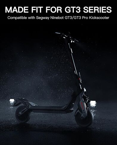 إطار ذاتي الغلق مقاس 11 بوصة 80/55-7.5 متوافق مع Segway Ninebot GT3 - بديل أصلي واسع للغاية ومقاوم للثقب، مع طبقة جل للتنقل في المدينة وركوب الطرق الوعرة in Kuwait