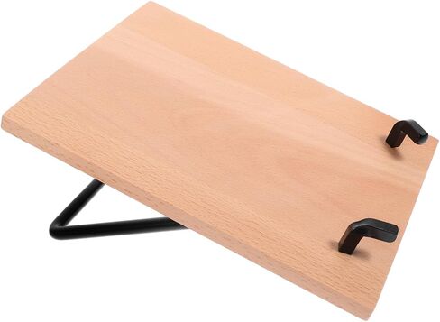حامل تقويم مكتب حديدي من Gatuida رف تقويم قابل للطي ثابت لسطح الطاولة، دعم موثوق لمنظم سطح المكتب للاستخدام المنزلي في المكتب in Kuwait
