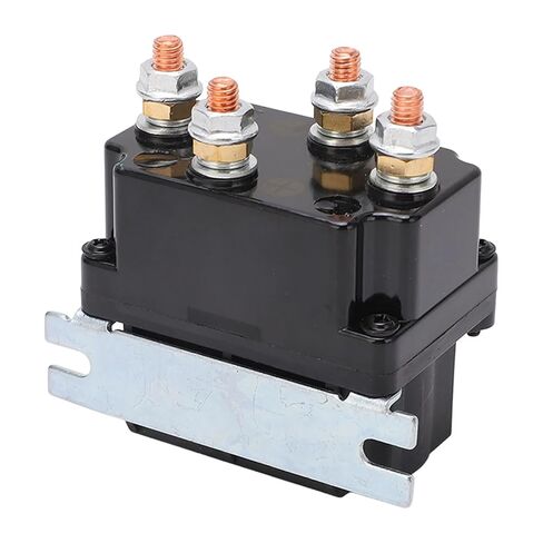 Heavy Duty 250A Winch Relay, 12V Waterproof ABS Brass Electric Solenoid Switch for Off Road Vehicle, Integrated Design in Saudi Arabia