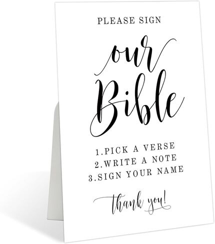 Minimalist Audio Guest Book Sign for Bridal Shower Desk Decor, Wedding Accessories For Reception Decor, Wedding Signs for Ceremony, Event Party Favor Supplies, Marriage Parties Anniversaries, 40 in Saudi Arabia