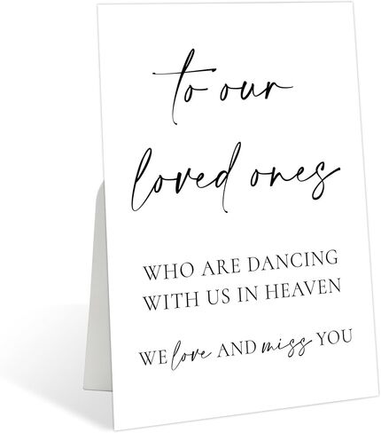 Minimalist Audio Guest Book Sign for Bridal Shower Desk Decor, Wedding Accessories For Reception Decor, Wedding Signs for Ceremony, Event Party Favor Supplies, Marriage Parties Anniversaries, 40 in Saudi Arabia