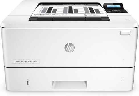 طابعة HP Laserjet Pro M402dw اللاسلكية أحادية اللون، جاهزة للتجديد من Amazon Dash (C5F95A#BGJ) (متجددة) in Kuwait