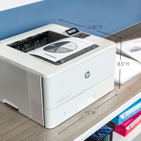 طابعة HP Laserjet Pro M402dw اللاسلكية أحادية اللون، جاهزة للتجديد من Amazon Dash (C5F95A#BGJ) (متجددة) in Kuwait