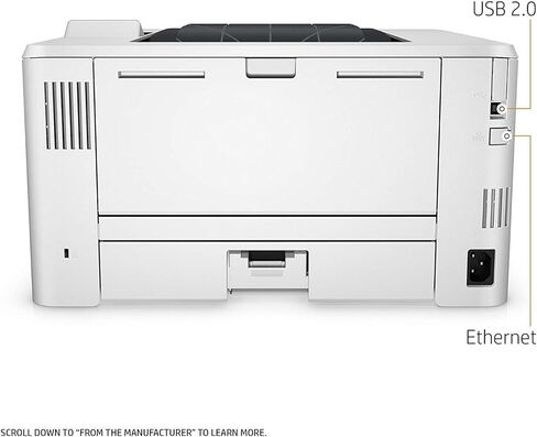 طابعة HP Laserjet Pro M402dw اللاسلكية أحادية اللون، جاهزة للتجديد من Amazon Dash (C5F95A#BGJ) (متجددة) in Kuwait
