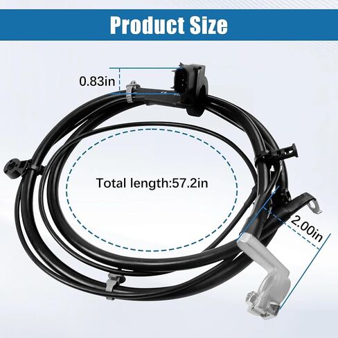 84634113 84109461 Battery Negative Cable 84634109 Negative Battery Cable Compatible with 2015-2020 Chevy Tahoe Suburban/GMC Yukon Yukon XL/Cadillac Escalade Escalade ESV Replaces GM 23421539 in Saudi Arabia