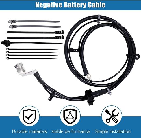 84634113 84109461 Battery Negative Cable 84634109 Negative Battery Cable Compatible with 2015-2020 Chevy Tahoe Suburban/GMC Yukon Yukon XL/Cadillac Escalade Escalade ESV Replaces GM 23421539 in Saudi Arabia