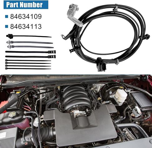 84634113 84109461 Battery Negative Cable 84634109 Negative Battery Cable Compatible with 2015-2020 Chevy Tahoe Suburban/GMC Yukon Yukon XL/Cadillac Escalade Escalade ESV Replaces GM 23421539 in Saudi Arabia
