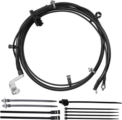 84634113 84109461 Battery Negative Cable 84634109 Negative Battery Cable Compatible with 2015-2020 Chevy Tahoe Suburban/GMC Yukon Yukon XL/Cadillac Escalade Escalade ESV Replaces GM 23421539 in Saudi Arabia