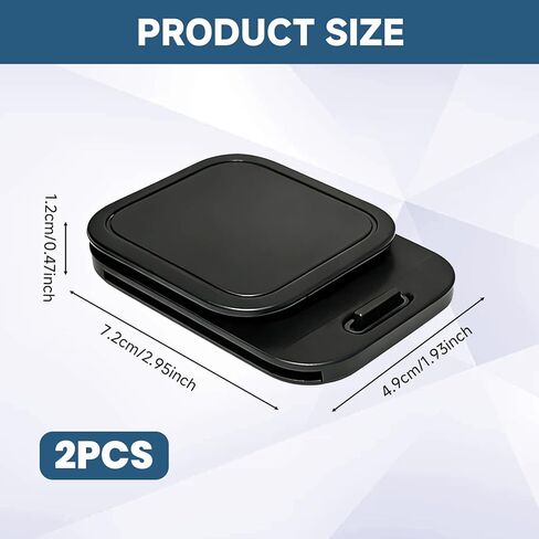 Seat Belt Clips, Adjustable Anti - Slip Car Clips Shoulder Comfortable Adjuster for Adults Car Sedans SUV RV MPV Seat, Comfort & Safety Accessory for Car (2) in Kuwait