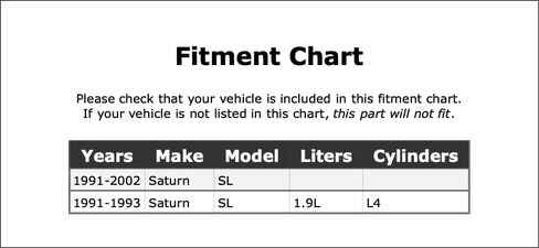 Engine Intake Manifold Temperature Sensor Compatible With Saturn SL 1.9L L4 2002 2001 2000 1999 1998 1997 1996 1995 1994 1993 1992 1991 P-3943804 in Saudi Arabia