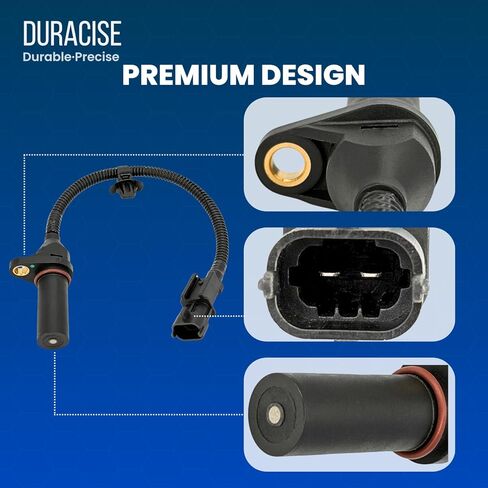 مستشعر موضع العمود المرفقي DURACISE متوافق مع 2011-2020 Hyundai Elantra، 2013-2018 Tucson، 2012-2020 Accent، Veloster و2010-2019 Kia Soul، 2014-2019 Forte، Rio | 1.6 لتر 1.8 لتر 2.0 لتر | #39180-2B000 in Kuwait