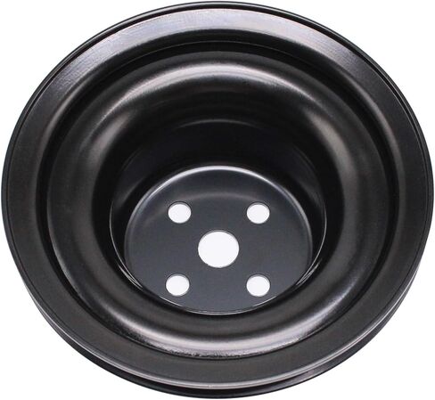 1 Groove Black Steel Water Pump Pulley Single Fits For Ford 260 289 302 351W 1965-1969 V8 in Saudi Arabia
