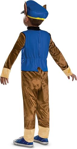 Paw Patrol Chase Toddler Costume, Official Paw Patrol Chase Costume Outfit with Headpiece in Saudi Arabia
