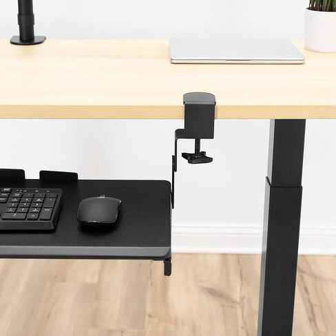 VIVO Steel Height Adjustment Kit Brackets for Computer Keyboard and Mouse Trays, Fits MOUNT-KB05A, MOUNT-KB05D, MOUNT-KB05E, and More, Black, MOUNT-KB5SP in Saudi Arabia