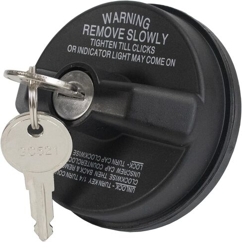 قفل غطاء الغاز بمفتاحين، غطاء وقود القفل متوافق مع Toyota Chevy GMC Honda Nissan 4Runner FJ Cruiser Highlander RAV4 Silverado Express Sierra Accord Altima، المزيد 10504 77300-47020 in Kuwait