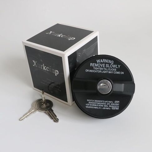 قفل غطاء الغاز بمفتاحين، غطاء وقود القفل متوافق مع Toyota Chevy GMC Honda Nissan 4Runner FJ Cruiser Highlander RAV4 Silverado Express Sierra Accord Altima، المزيد 10504 77300-47020 in Kuwait