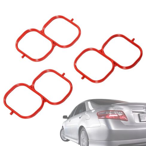 حشية مدخل كاملة من AUCERAMIC 037-4886 لسيارة Toyota Sienna، Highlander، Camry، Avalon، RAV4 3.5L 2005-2018 Lexus ES350 RX350 2007-2015 استبدال حشية مشعب حقن الوقود OE # 0374848 171760P020 in Kuwait