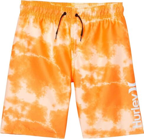 Hurley Boys' Classic Pull on Swim Trunks (Large, Melon Tint Tie) in Saudi Arabia