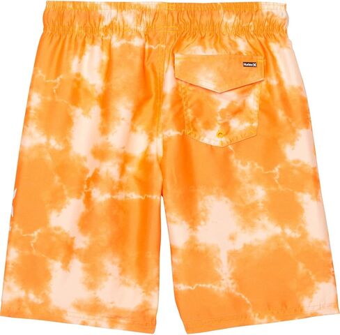 Hurley Boys' Classic Pull on Swim Trunks (Large, Melon Tint Tie) in Saudi Arabia