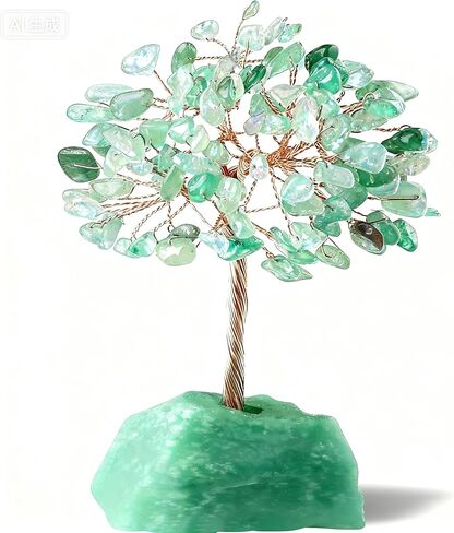 6.2 Inch Rose Quartz Crystal Tree of Life,Handmade Healing Gemstones,Rose Quartz Money Tree,Good Luck Gifts for Women Men,Crystal Trees for Positive Energy,Meditation,Home,Living Room,Office Decor in Saudi Arabia