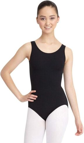 Capezio Dance Women's High Neck Tank Leotard,Black,US XL in Saudi Arabia