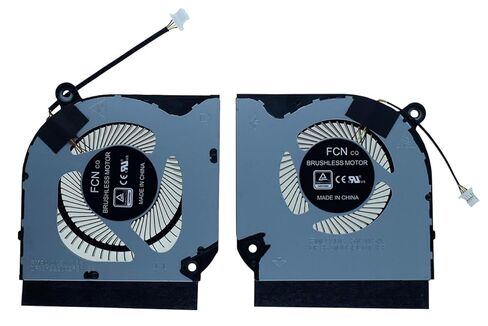 Sicastar® CPU and GPU Cooling Fan for Acer Helios Predator 300 PH315-53 (2020) Nitro 5 AN515-44 A515-45 AN515-55 AN515-56 AN515-57 AN517-41 AN517-52 AN517-53 AN517-54 AN715-52 Series Laptop FMAQ FML9 in Kuwait