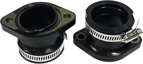 3083171 2Pcs Intake Manifold Boot Flange - Carburetor Flange Carb Intake Boot Fit for 1985-2000 Polaris Indy Trail 440 500 600 650-3083171 3084325 in Saudi Arabia
