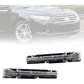 JX RACING Fog Lights Parking Signal Marker Light Assembly Compatible with Ford Taurus 2010-2019 Left Driver and Right Passenger Sides Replacement for FO2521187 FO2520187 AG1Z13200A AG1Z13200B in Kuwait