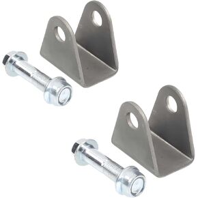 2 Pieces, Motorcycle Shock Absorber Bracket, Shock Absorber Suspension Bracket Fixing seat. Suitable for Motorcycle, Off-Road Vehicle, ATV, go Kart (2) in Kuwait