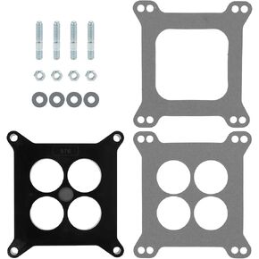 Carburetor Spacer 1/2" Ported Phenolic Carburetor Spacer Compatible with Holley 4150 4160 AFB Carb Chevy 4BBL SBC BBC in Kuwait