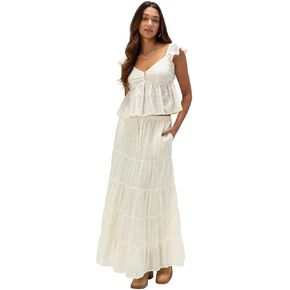 Patrons of Peace Lotus Womens Maxi Skirt in Saudi Arabia