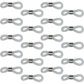20 Pack Eyeglass Chain Ends, Adjustable Eyeglass Strap Connectors for Women's Eye Glasses Holders Around Neck in Saudi Arabia