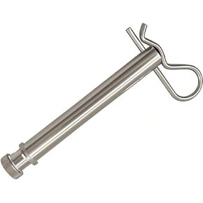 GH-099 دبوس ربط عالي التحمل مقاس 5/8 بوصة بطول قابل للاستخدام 4.1 بوصة، دبوس وصلة مقطورة من الفولاذ المقاوم للصدأ ومشبك متوافق مع وصلات 21K و32K in Kuwait