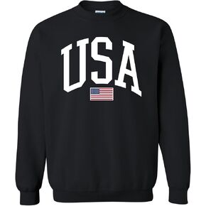 الولايات المتحدة الأمريكية Crewneck Sweatshirt - 4th of July الاستقلال يوم العلم الأمريكي الرسم الوطني السترة الصوف in Kuwait