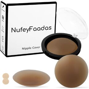 Nipple Covers For Women - Reusable Sticky Silicone Pasties with Travel Case Nipple Pasties for A-C Cup Sizes in Saudi Arabia