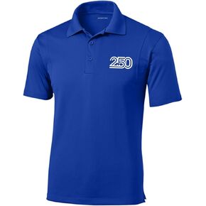 Patriot Pride Men’s Graphic Polo T-Shirt – USA 250 Logo Anniversary Tribute Design in Saudi Arabia
