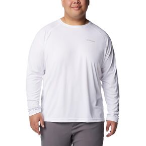Columbia Men's PFG Terminal Tackle PFG Fish Triangle Long Sleeve Shirt in Saudi Arabia