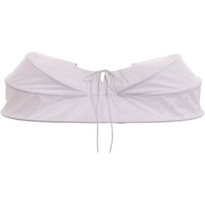 إليزابيث روكوكو فستان ثوب السلة كرينولين هوب تنورة مزدوجة ثوب نسائي صخب لوليتا تأثيري قفص السلة للنساء الأبيض in Kuwait