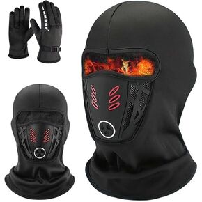 Balaclava Ski Face Mask Winter Windproof Warm Mask 3D Design Breathable Bandana, Winter Rider Face Mask, for Motorcycle in Saudi Arabia