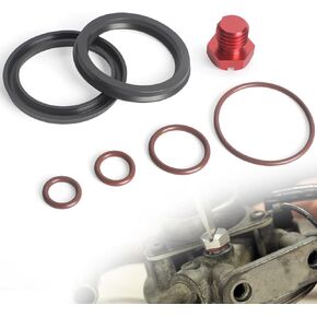Fuel Filter Primer Rebuild Seal Kit with Aluminum Bleeder Screw and Viton O-Rings Compatible with Chevy & GMC 2001–2013 6.6L Duramax LB7 LLY LBZ LMM LML Series Fuel Filter Primer Pump in Kuwait