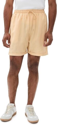 شورت FANM MON للرجال من الكتان المطرز Aras in Kuwait