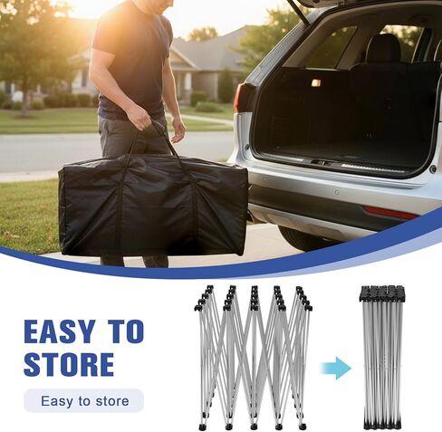 10x10/10x15/10x17 FT Tension Fabric Up Display Stand with Carrying Bag Trade Show Backdrop Tension Booth for Exhibition Wedding Event (03) in Kuwait