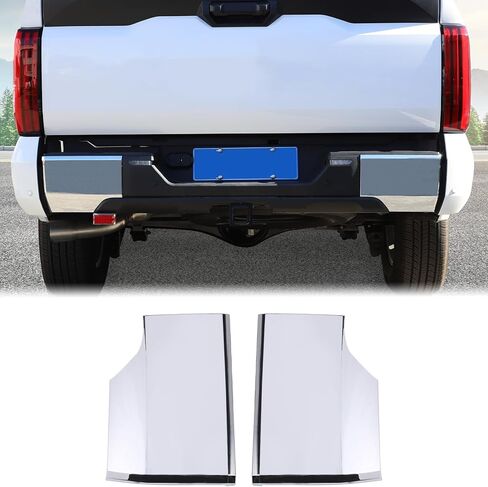 Car Rear Bumper Protector Guard Compatible with Toyota Tundra 2022 2023 Rear Bumper Protector Corner Guard Side Bumper Edge Protection Guard Anti-Collision Corners Patch Trim Plate Cover Accessories in Kuwait